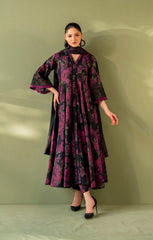 3 piece Swiss Jacquard lawn suit