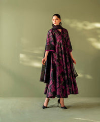 3 piece Swiss Jacquard lawn suit