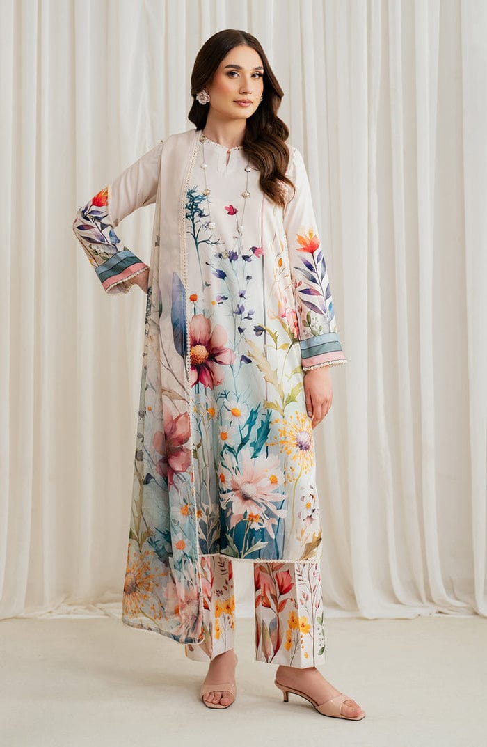 3 Piece Swiss monar Lawn suit