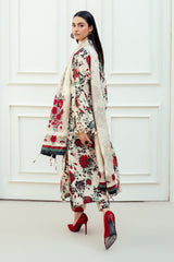 3 Piece Swiss monar Lawn suit
