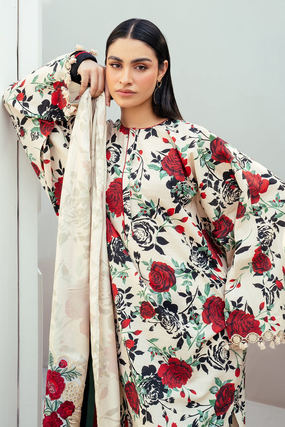 3 Piece Swiss monar Lawn suit