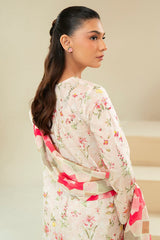 3 Piece Swiss Jacquard Linen Suit (Unstitched)